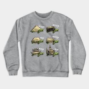 Turtle architecture Crewneck Sweatshirt